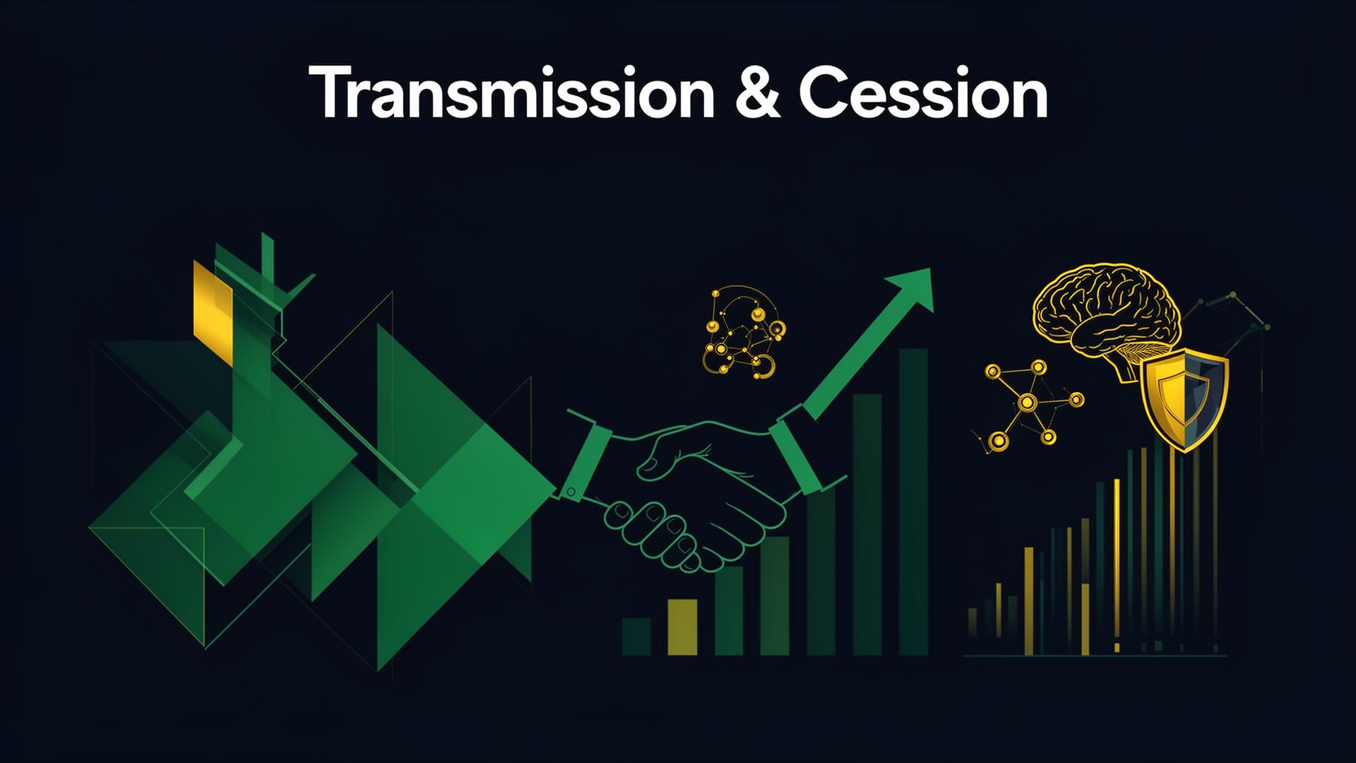 Infographie Transmission & Cession — Capital immatériel